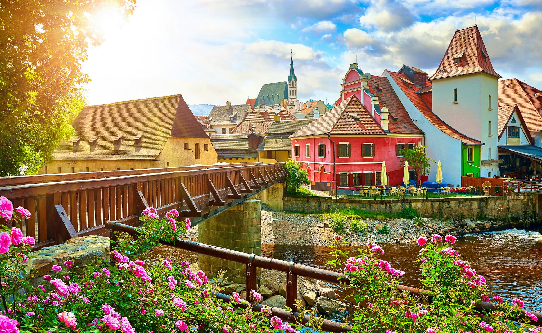 Prague to Cesky Krumlov and Hluboka Castle: Private day trip
